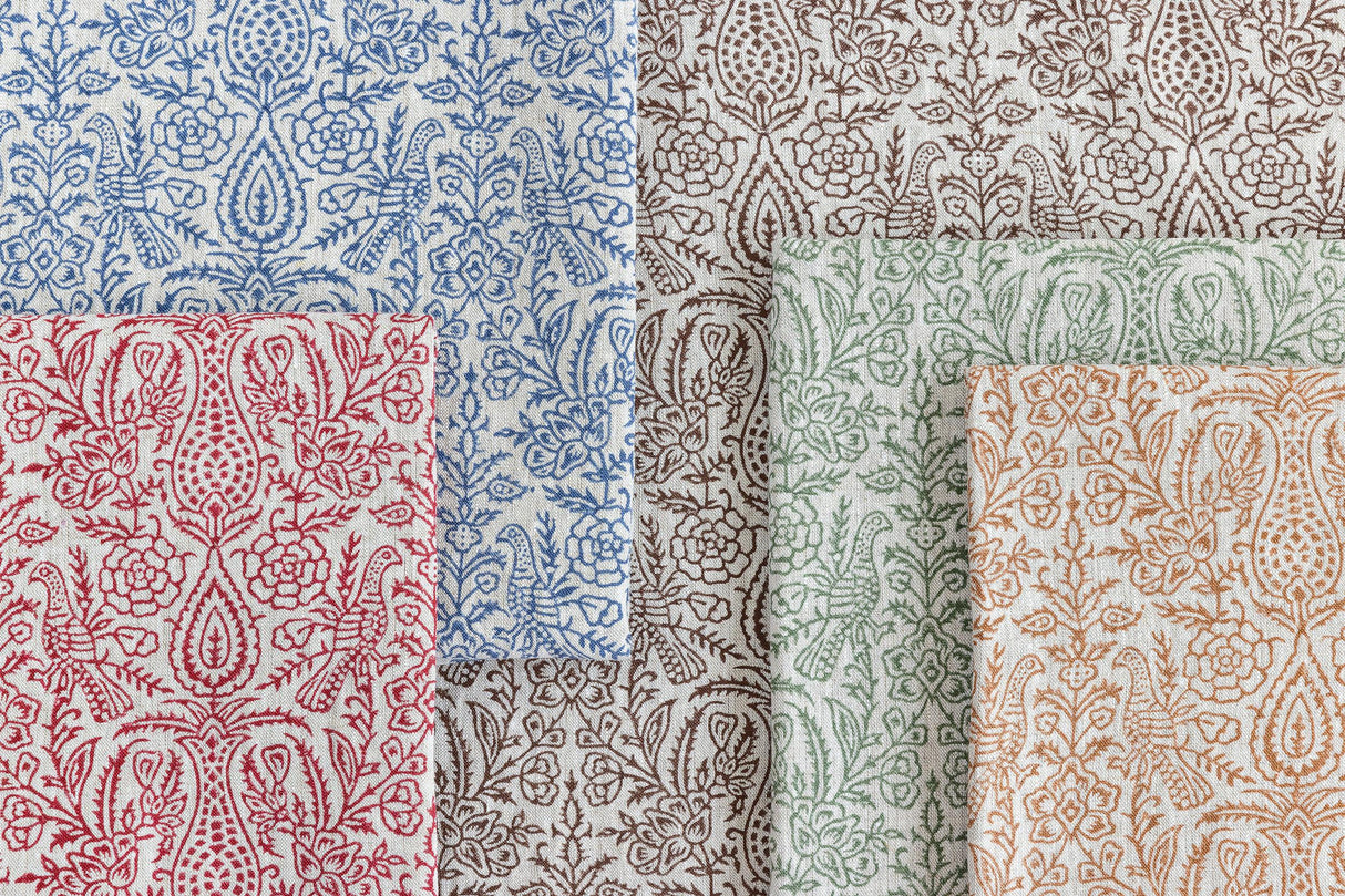 Lee Jofa HAVEN HANDBLOCK INDIGO Fabric