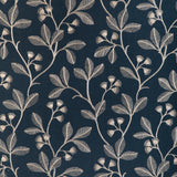 Lee Jofa IRIS EMBROIDERY MIDNIGHT Drapery Fabric
