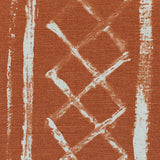 Lee Jofa MILOS BLOTCHED STR TERRACOTTA Fabric