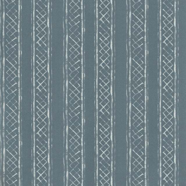 Lee Jofa MILOS BLOTCHED STR BLUE Fabric