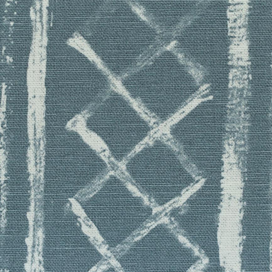 Lee Jofa MILOS BLOTCHED STR BLUE Fabric