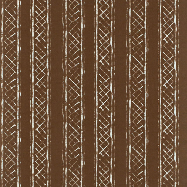 Lee Jofa MILOS BLOTCHED STR BROWN Fabric