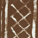 Lee Jofa MILOS BLOTCHED STR BROWN Fabric