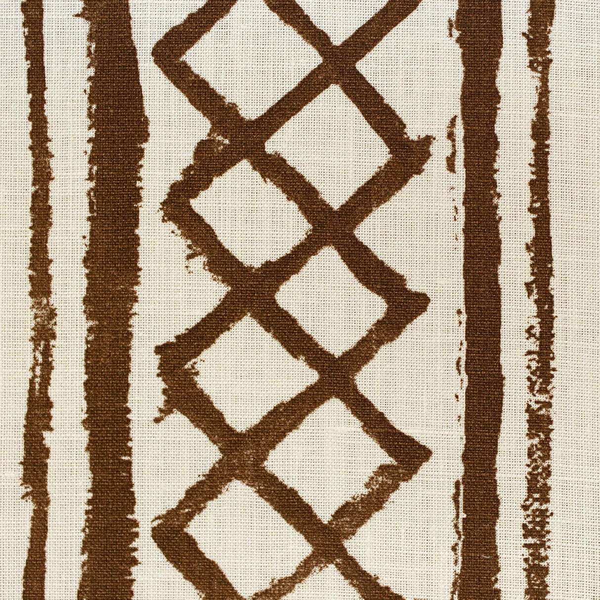 Lee Jofa MILOS STRIPE BROWN Fabric