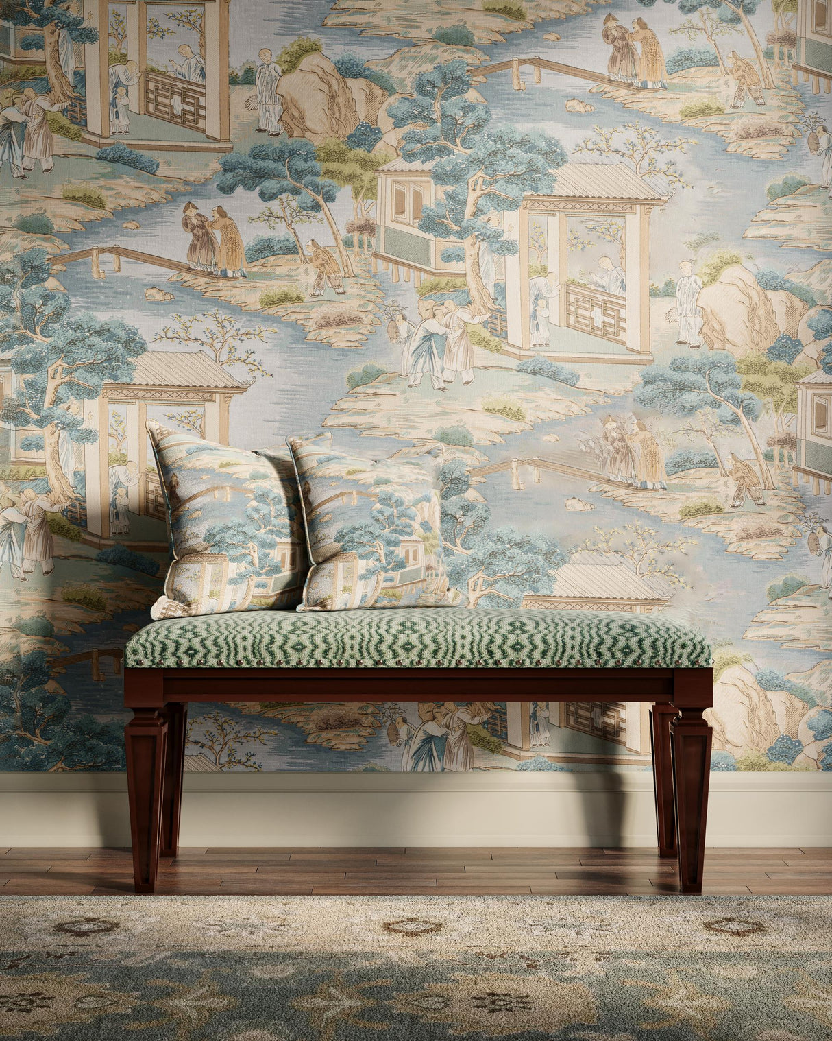 Lee Jofa TARIM RIVER PRINT MULTI Fabric