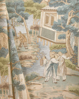 Lee Jofa TARIM RIVER PRINT AQUA Fabric