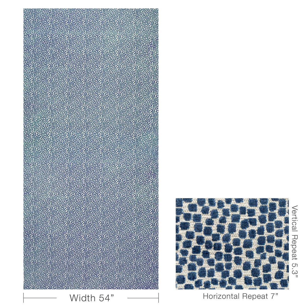 Kravet FLURRIES NAVY Upholstery Fabric