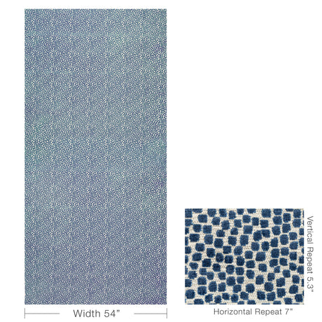 Kravet FLURRIES NAVY Upholstery Fabric