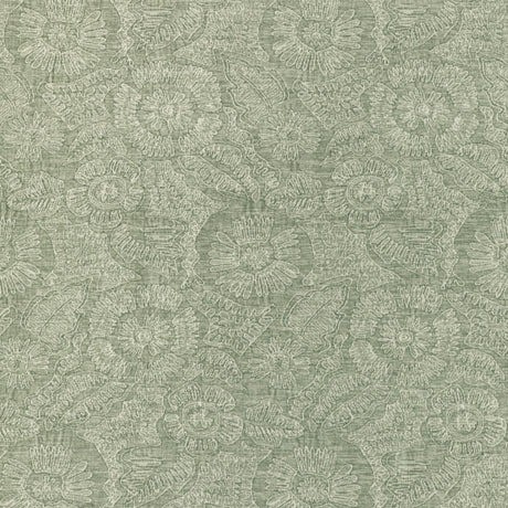 Kravet CHENILLE BLOOM SAGE Upholstery Fabric