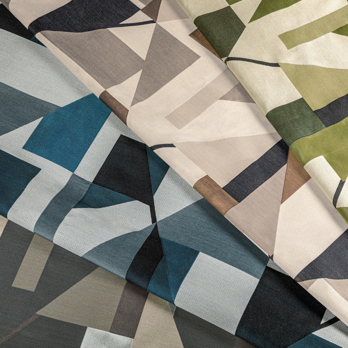 Donghia HOUSE OF CARDS BRINE Fabric