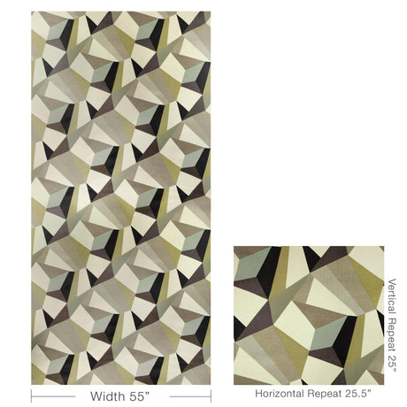 Donghia RAZORS EDGE EARTH Upholstery Fabric