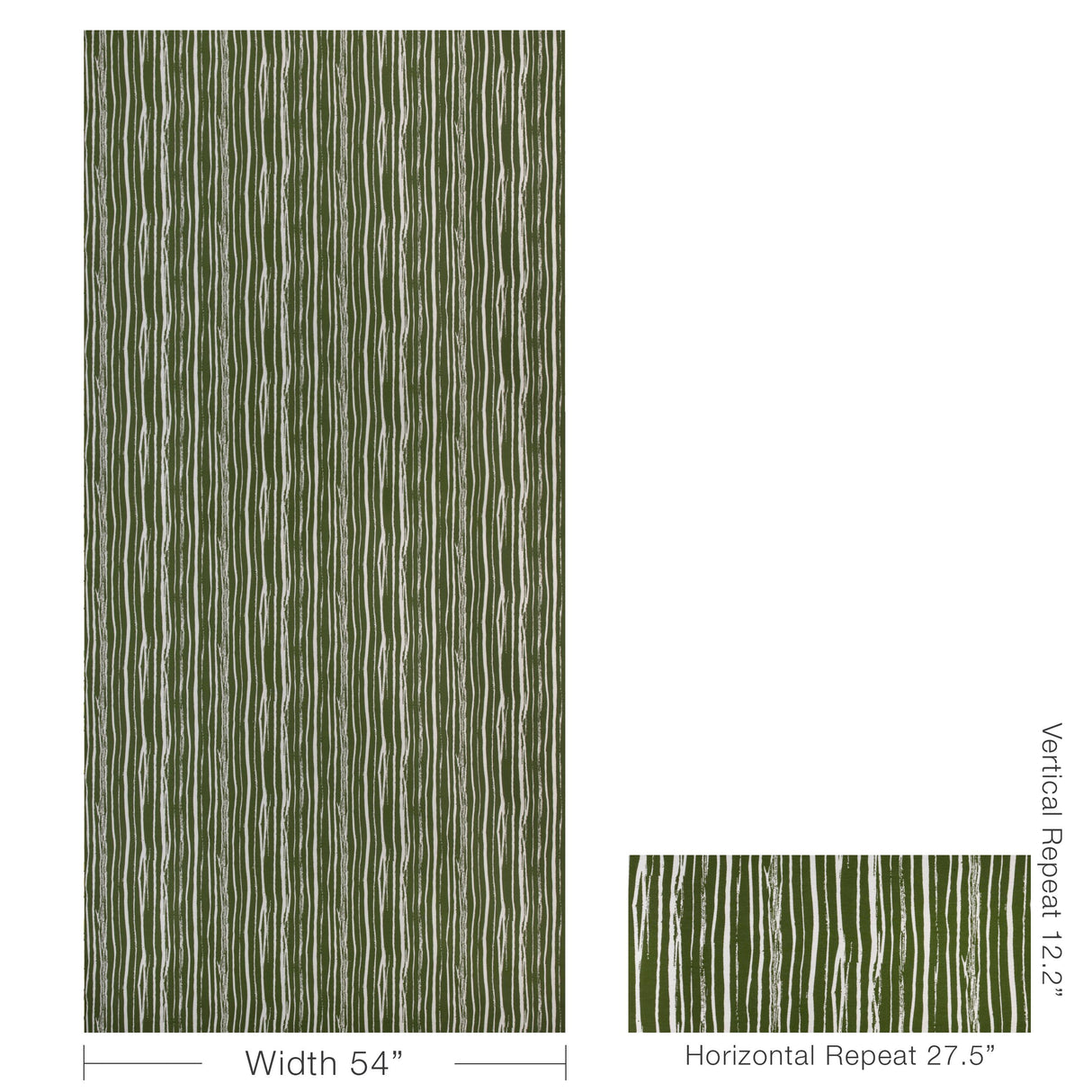 Donghia BRANCHING OUT GRASS Upholstery Fabric