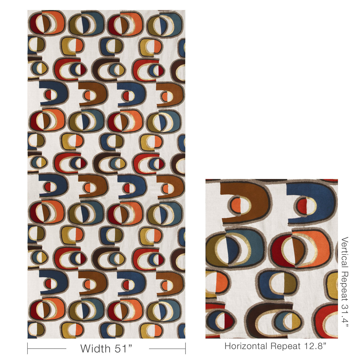 Donghia SHAPELY PRISM Drapery Fabric