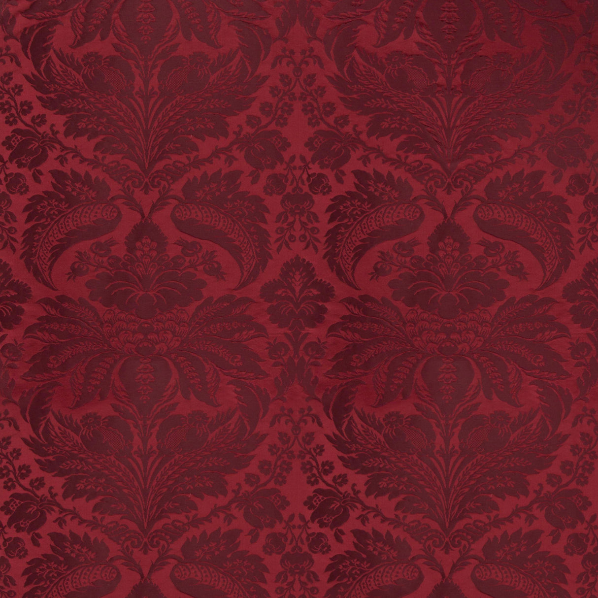 Brunschwig & Fils DAMASK PIERRE GRAPE Upholstery Fabric
