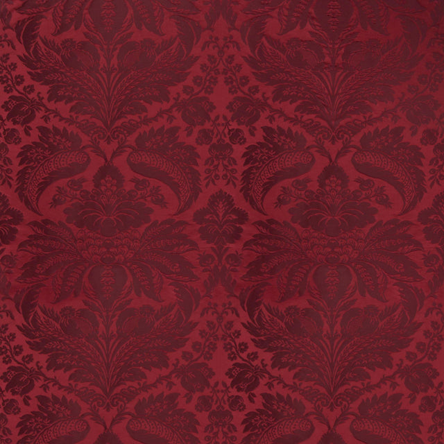 Brunschwig & Fils DAMASK PIERRE GRAPE Upholstery Fabric