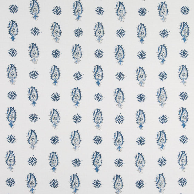 Brunschwig & Fils ONAM PAISLEY INDIGO Fabric
