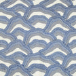 Brunschwig & Fils LES RIZIERES EMB ROYAL/NAVY Fabric