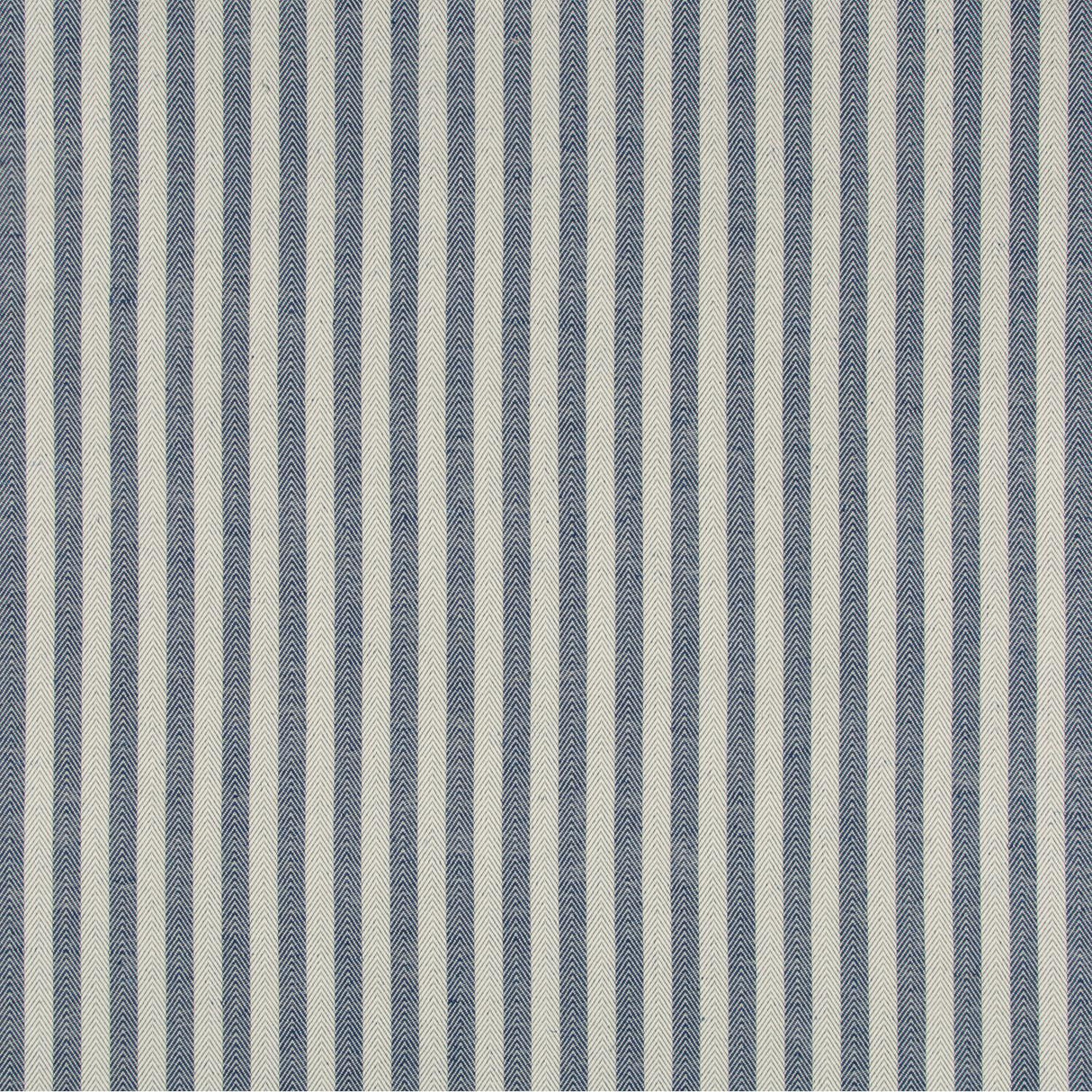 Brunschwig & Fils ROLLO STRIPE INDIGO Upholstery Fabric
