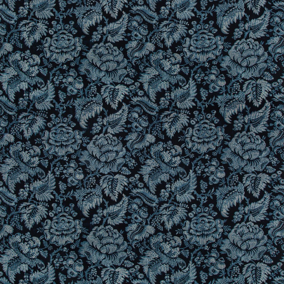 Brunschwig & Fils WESSERLING PRINT INDIGO Fabric