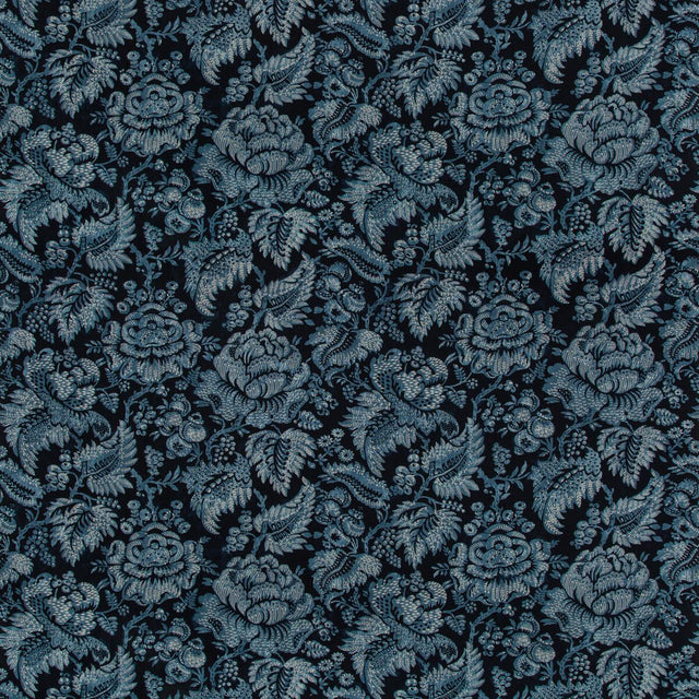 Brunschwig & Fils WESSERLING PRINT INDIGO Fabric