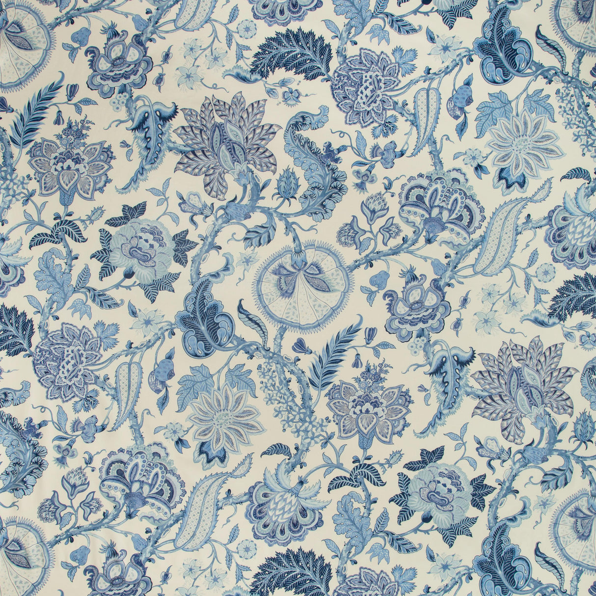 Brunschwig & Fils SARANDA PRINT BLUE Fabric