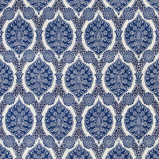 Brunschwig & Fils SUFERA PRINT INDIGO Fabric