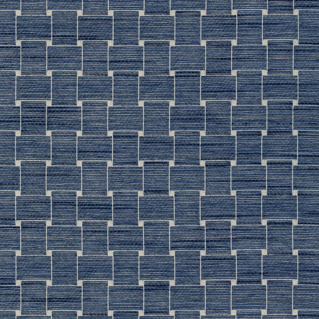 Brunschwig & Fils BEAUMOIS WOVEN NAVY Upholstery Fabric