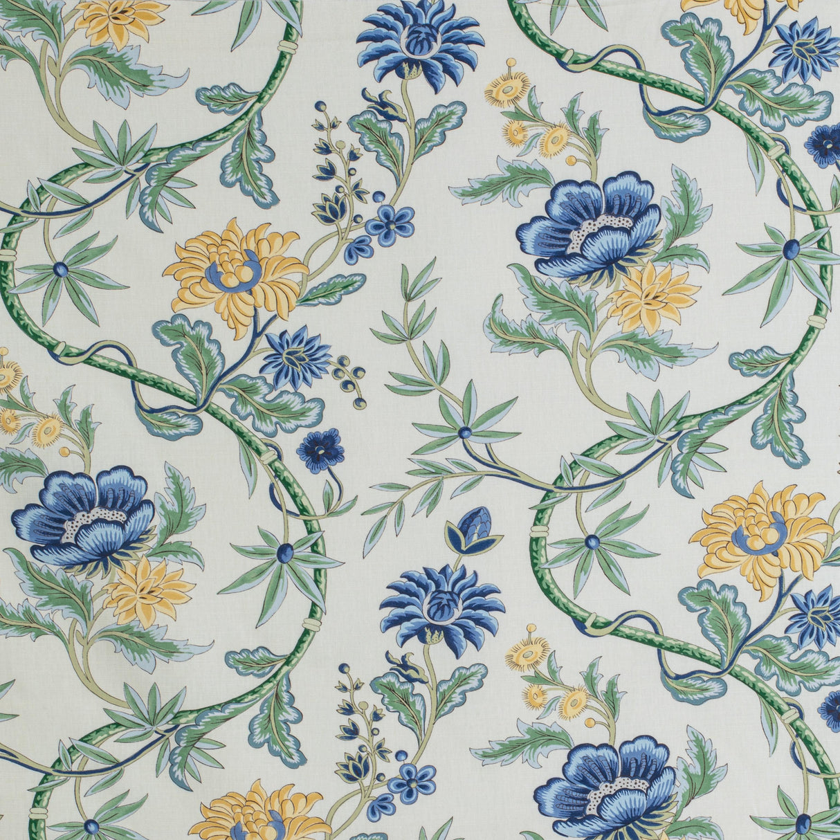 Brunschwig & Fils VERONIQUE PRINT DELFT Fabric