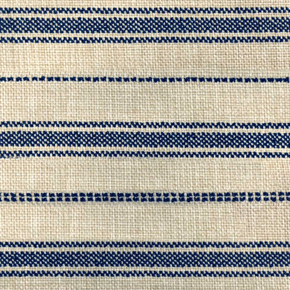 Brunschwig & Fils MONTPEZAT STRIPE NAVY Upholstery Fabric