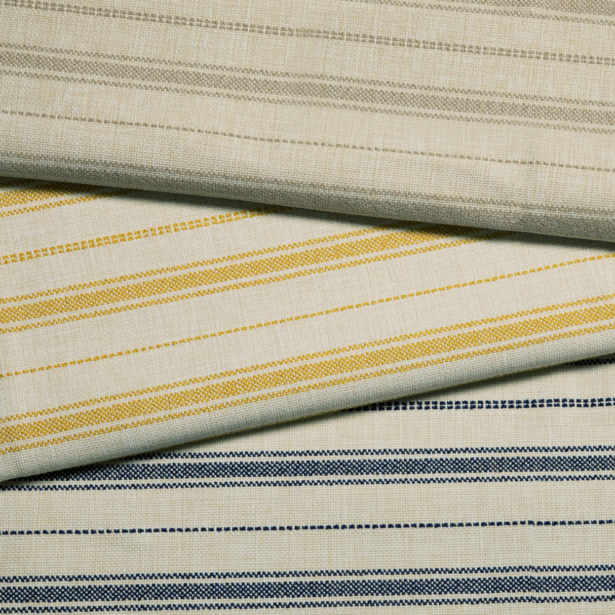 Brunschwig & Fils MONTPEZAT STRIPE NAVY Upholstery Fabric