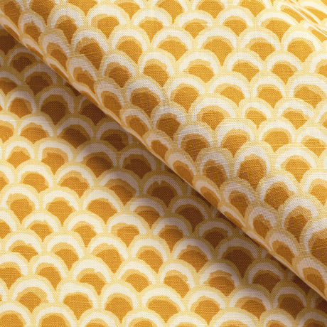 Brunschwig & Fils PAVE II PRINT CANARY Fabric