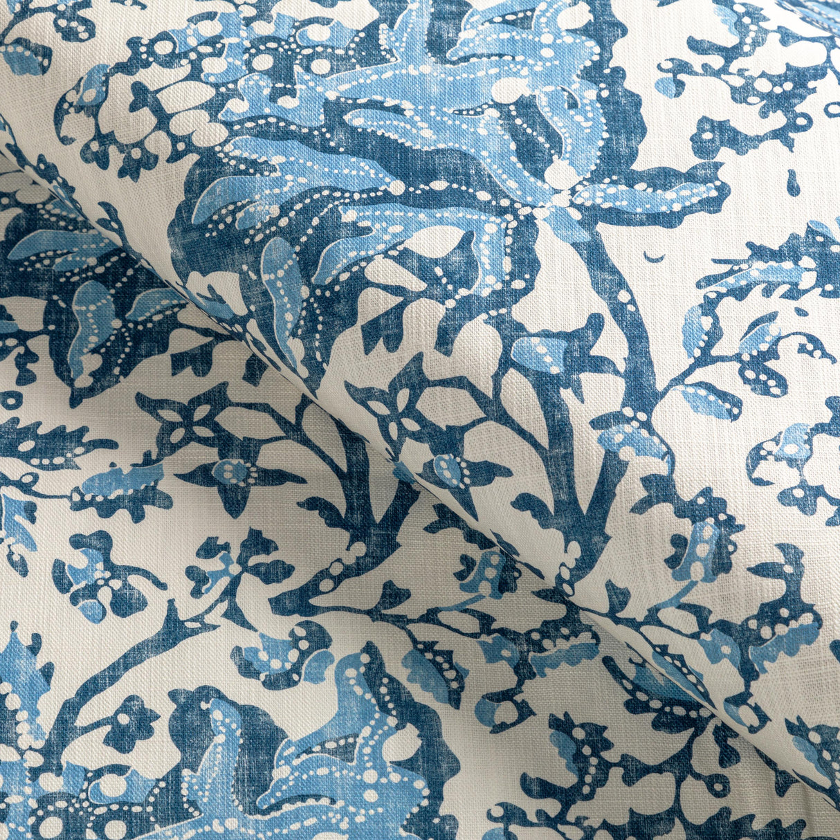 Brunschwig & Fils WEYMOUTH PRINT INDIGO Fabric