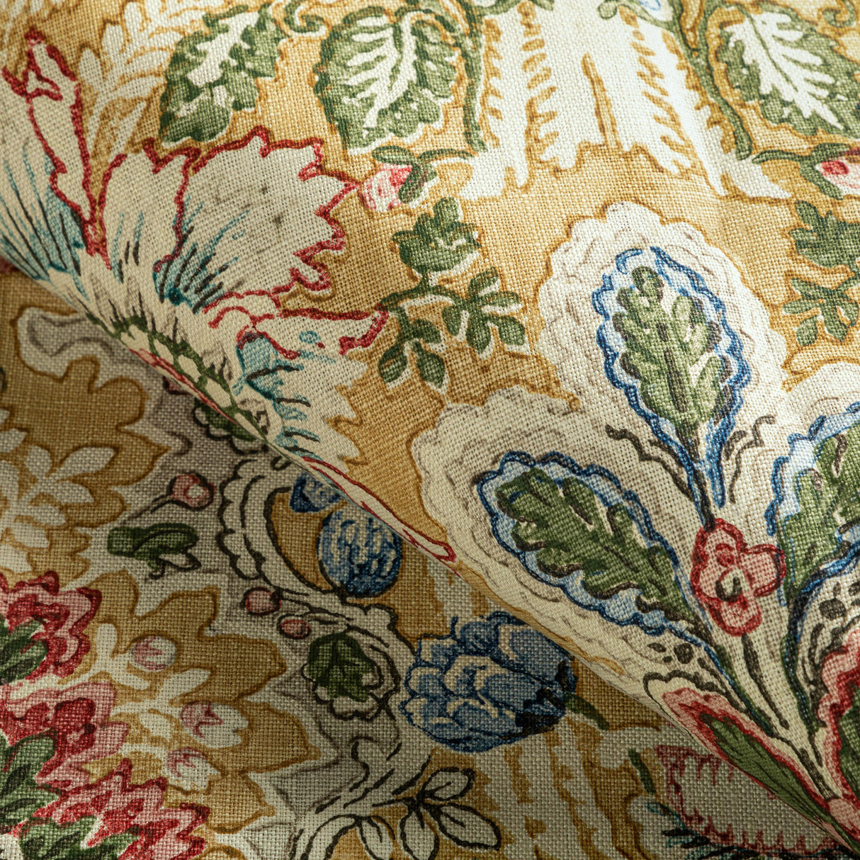 Brunschwig & Fils CARVALLO PRINT CANARY Fabric