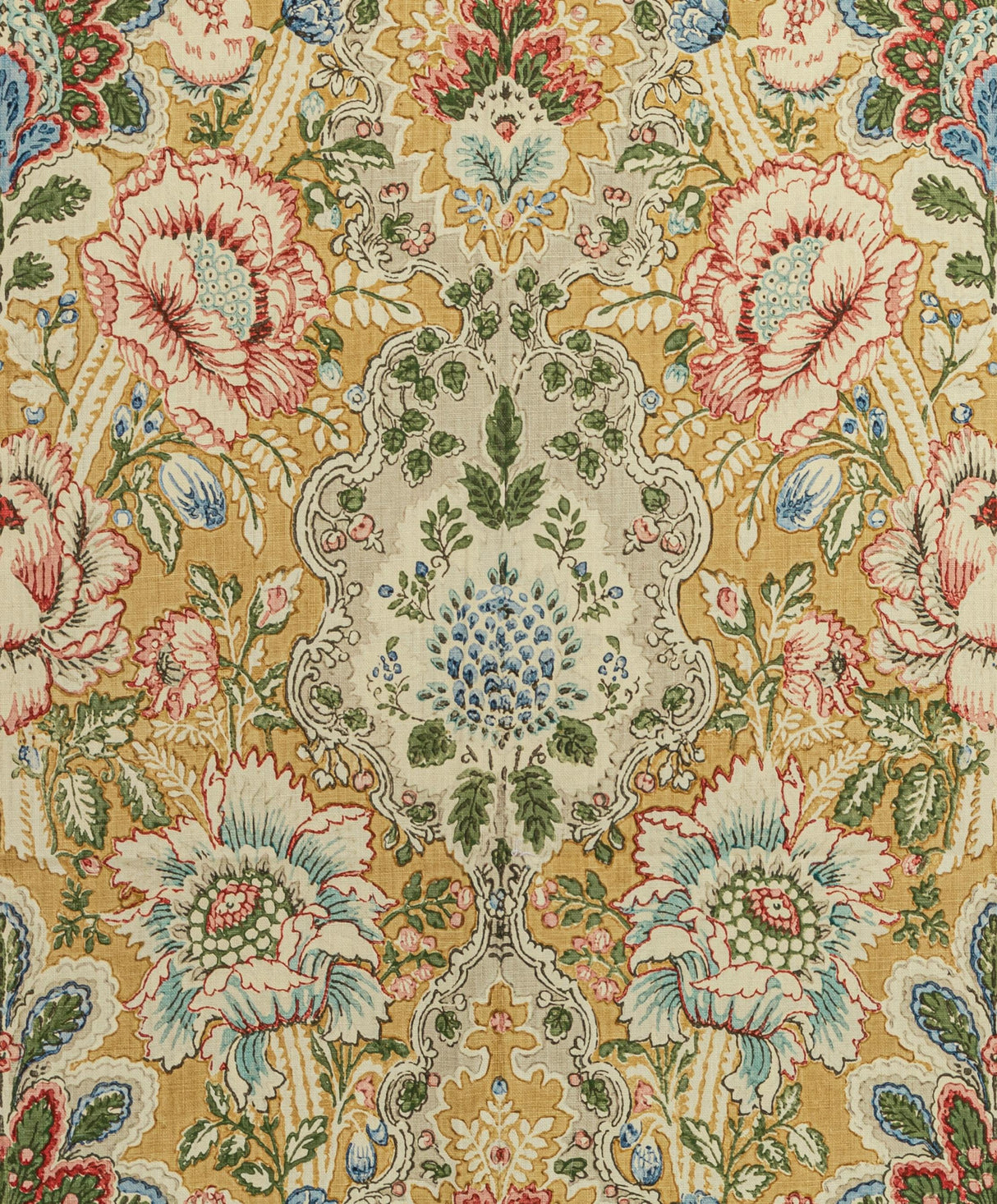 Brunschwig & Fils CARVALLO PRINT CANARY Fabric