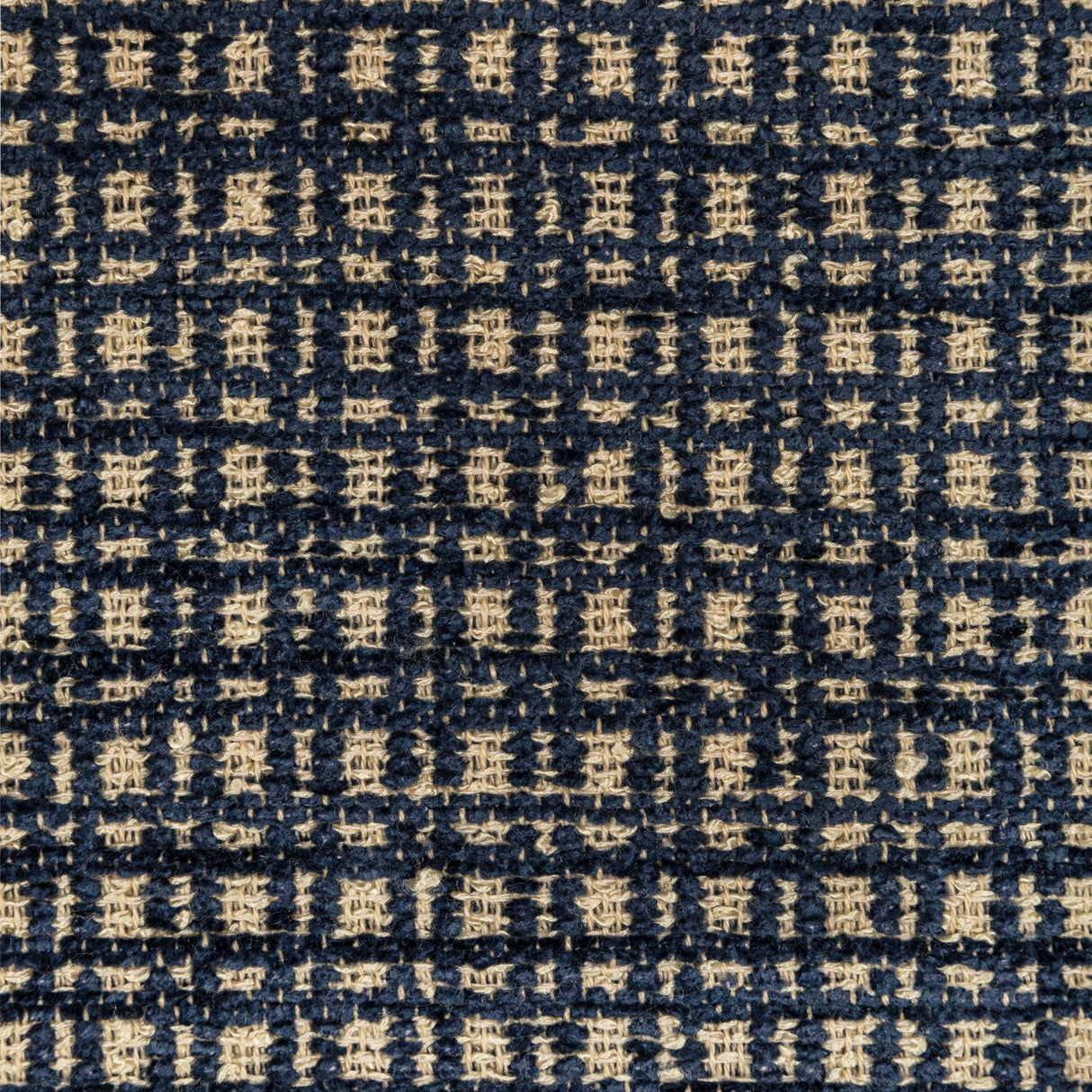 Brunschwig & Fils LANDIERS TEXTURE NAVY Upholstery Fabric
