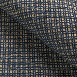 Brunschwig & Fils LANDIERS TEXTURE NAVY Upholstery Fabric