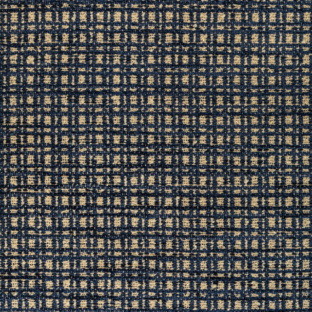 Brunschwig & Fils LANDIERS TEXTURE NAVY Upholstery Fabric