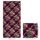 Brunschwig & Fils ANIMA PRINT AUBERGINE Fabric