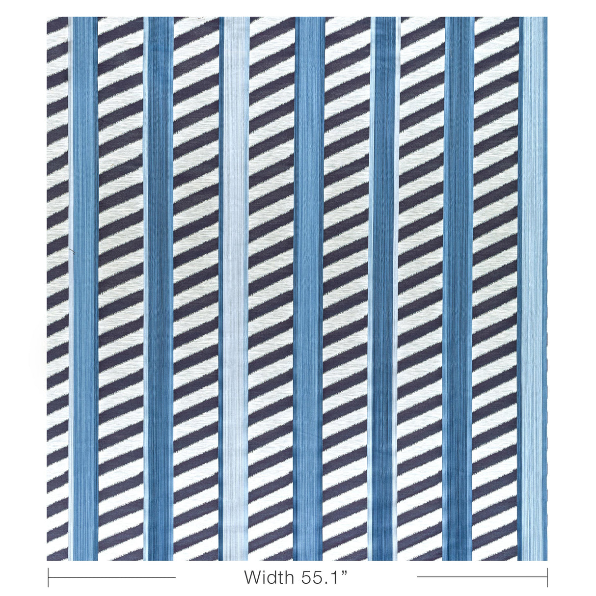 Brunschwig & Fils MNEMBA WOVEN INDIGO Fabric