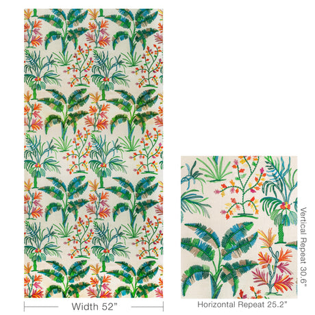 Brunschwig & Fils MARTIL EMB JEWEL Drapery Fabric