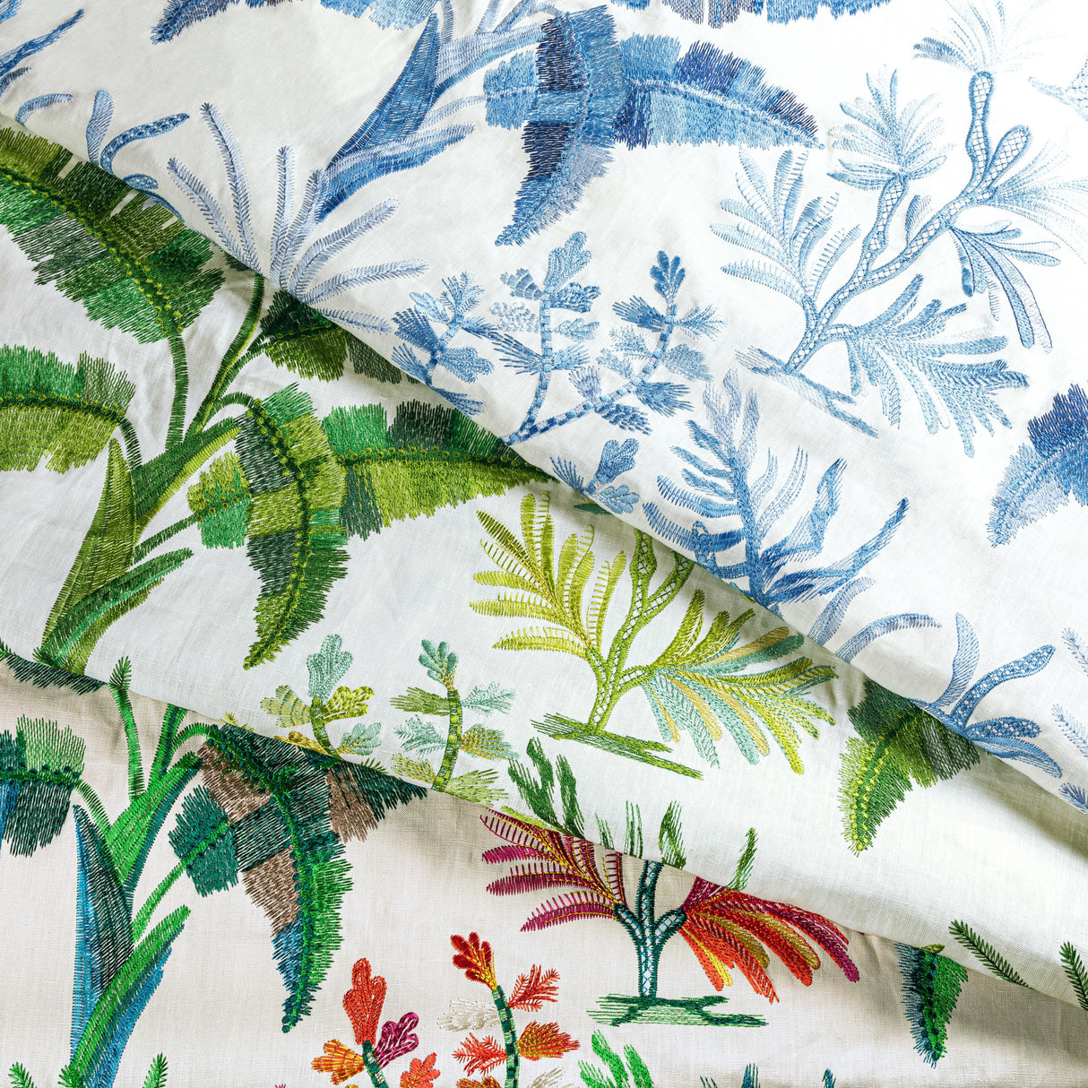 Brunschwig & Fils MARTIL EMB JEWEL Drapery Fabric