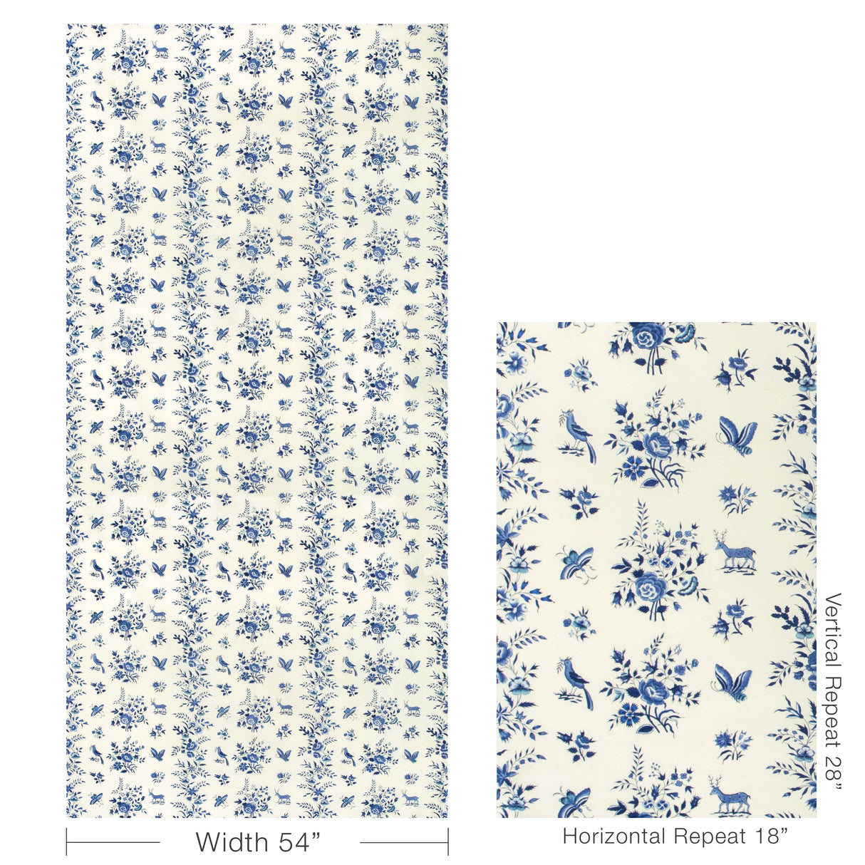Brunschwig & Fils AUREL PRINT SKY/BLUE Fabric