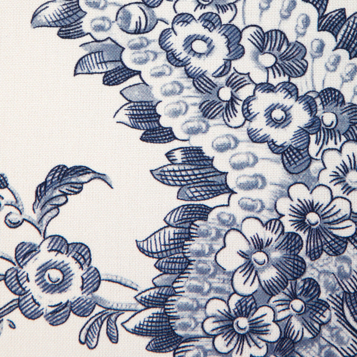 Brunschwig & Fils MARCEL PRINT NAVY Fabric