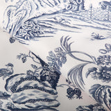 Brunschwig & Fils MARCEL PRINT NAVY Fabric