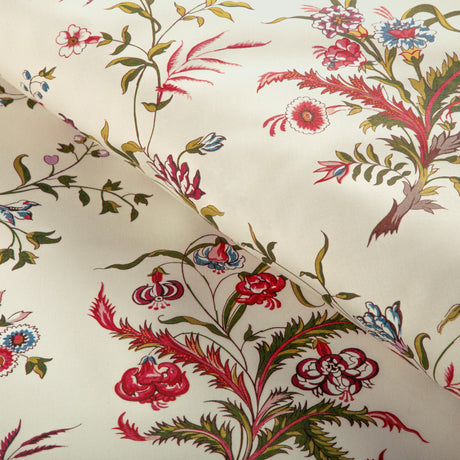 Brunschwig & Fils CHANCAY PRINT BEIGE/MULTI Fabric