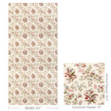 Brunschwig & Fils CHANCAY PRINT BEIGE/MULTI Fabric