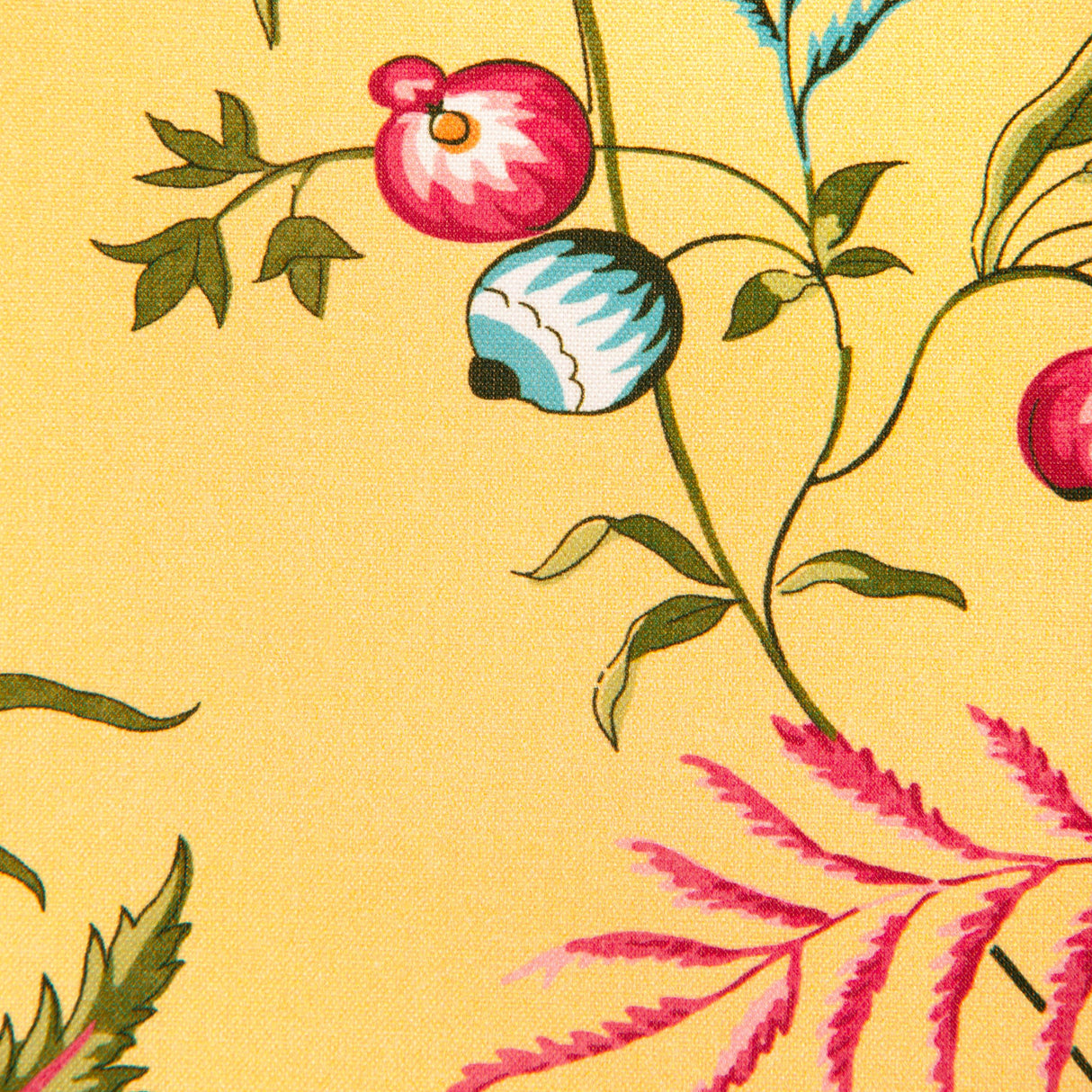 Brunschwig & Fils CHANCAY PRINT SUN/LEAF Fabric