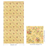 Brunschwig & Fils CHANCAY PRINT SUN/LEAF Fabric