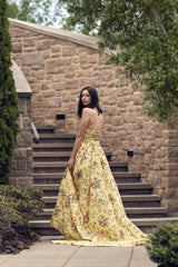 Brunschwig & Fils CHANCAY PRINT SUN/LEAF Fabric