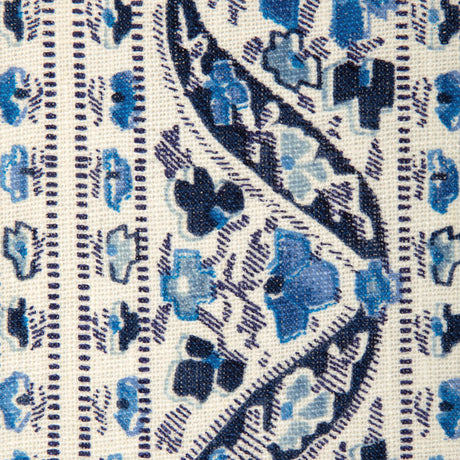 Brunschwig & Fils VISAN PRINT NAVY/SKY Fabric